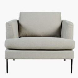 Ava loungestol setetrekk pakke nojatuolin irtopäällinen beige
