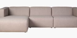 Juno sohva divaanilla vasen, 3 osaa beige