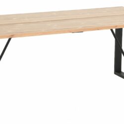 Honka lankkupöytä 180x90 antiikkipetsattu/musta