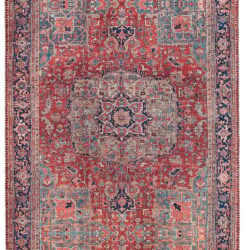Kashmar matto 80x150 cm punainen/beige