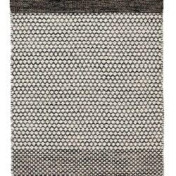 Hilla puuvillamatto 80x200 cm musta