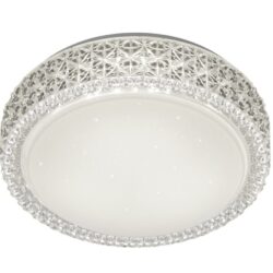 Trio Pegasus led-plafondi 28 cm valkoinen