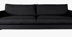 Sofia sofa setetrekk pakke irtopäällinen 3-istuttava musta