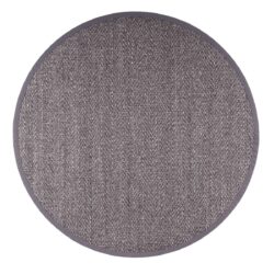 VM Carpet Barrakuda sisalmatto 200 cm pyöreä antrasiitti